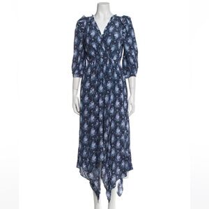 LoveShackFancy Printed Long Dress